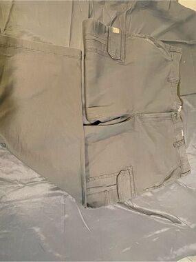 RedHead Men’s Ripstop Flex Cargo Pants Charcoal Gray Work Utility Size 48x32 BT